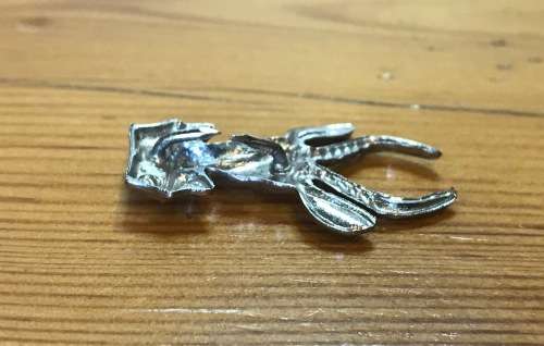 SOUTH AFRICA INFANTRY BERET BADGE=SPRINGBOK HEAD=SADF=DEFENCE FORCE=ARMY=B