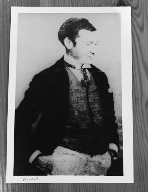 BLACK and WHITE PHOTOGRAPH Lt. Henry Harboard (Harry)`The Breaker` Morant CIVILIAN CLOTHES.