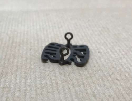 SADF BADGE=WWII SPECIAL SERVICE BATTALION TITLE BADGE=WORLD WAR TWO=BRASS.