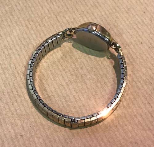 LANCO LADIES Wristwatch WATCH 17 JEWELS SWISS MADE INCABLOC STAINLESS STEEL SPEIDEL EXPANSION STRAP!