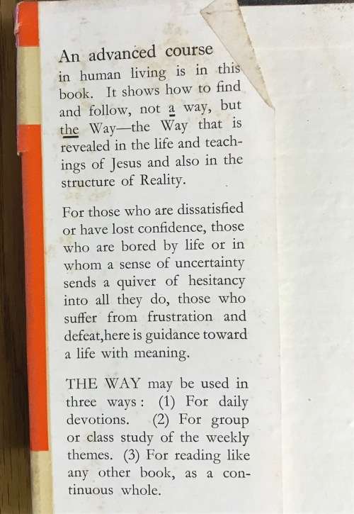 THE WAY E. STANLEY JONES HODDER and STOUGHTON LONDON 1949 2nd IMPRESSION FAITH RELIGION CHRISTIANITY