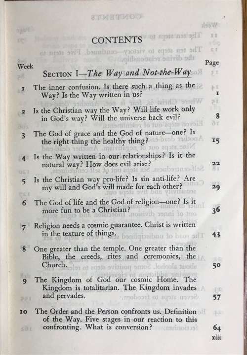 THE WAY E. STANLEY JONES HODDER and STOUGHTON LONDON 1949 2nd IMPRESSION FAITH RELIGION CHRISTIANITY