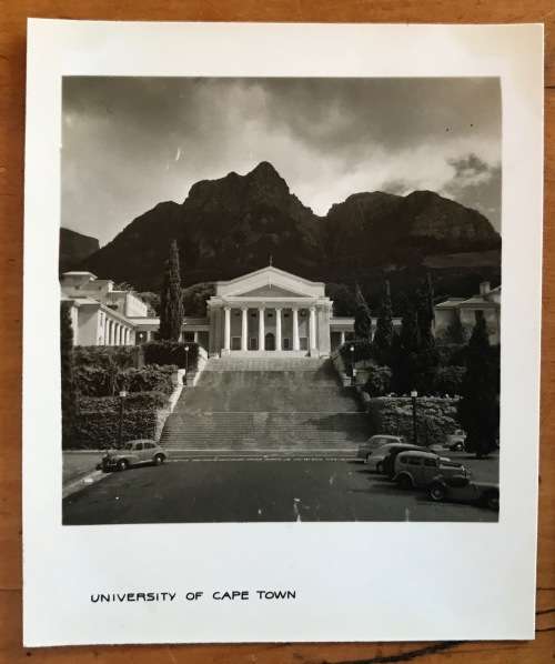 CAPE TOWN PHOTOGRAPHS x 12=BLACK and WHITE=MINIATURE=62mm x 75mm=Each with Printed Description!!!