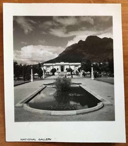 CAPE TOWN PHOTOGRAPHS x 12=BLACK and WHITE=MINIATURE=62mm x 75mm=Each with Printed Description!!!