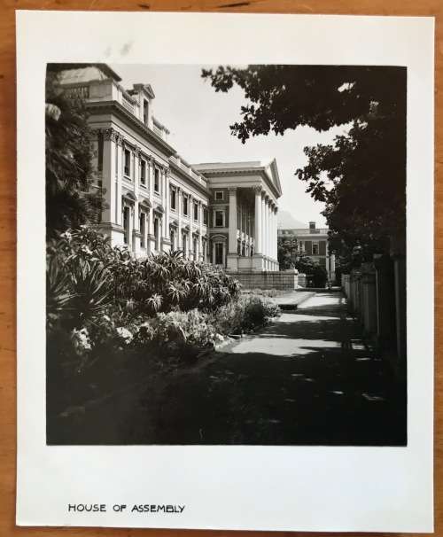 CAPE TOWN PHOTOGRAPHS x 12=BLACK and WHITE=MINIATURE=62mm x 75mm=Each with Printed Description!!!