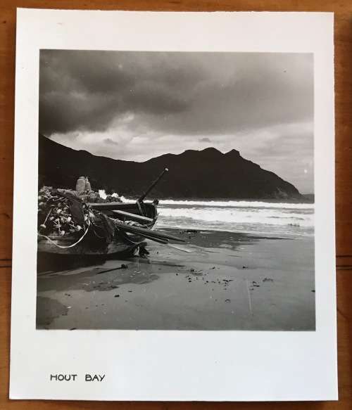 CAPE TOWN PHOTOGRAPHS x 8=BLACK and WHITE=MINIATURE=64mm x 75mm=Each with Printed Description!!!