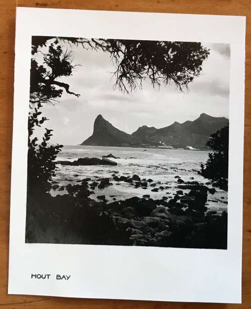 CAPE TOWN PHOTOGRAPHS x 8=BLACK and WHITE=MINIATURE=64mm x 75mm=Each with Printed Description!!!