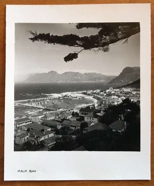 CAPE TOWN PHOTOGRAPHS x 8=BLACK and WHITE=MINIATURE=64mm x 75mm=Each with Printed Description!!!