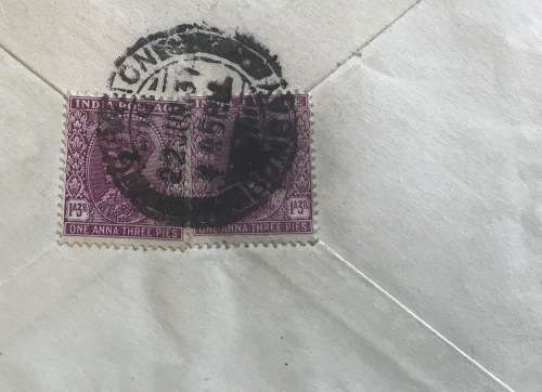 INDIA LETTER from BOMBAY to JOHANNESBURG SOUTH AFRICA 1937 + CONTENTS 1 LETTER WRITTEN in HINDI?