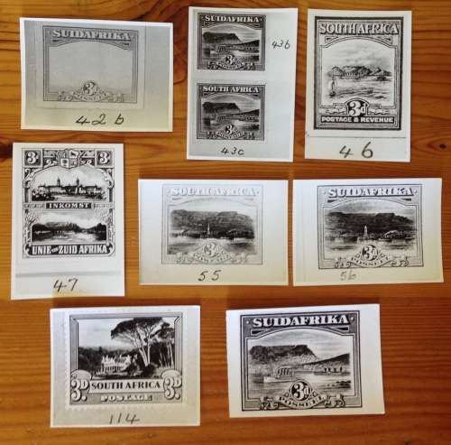 POST OFFICE ARCHIVES=8 x REPUBLIC of SOUTH AFRICA=OFFICIAL COPYRIGHT=ESSAYS=42b=43bc=46=47=55=56=114