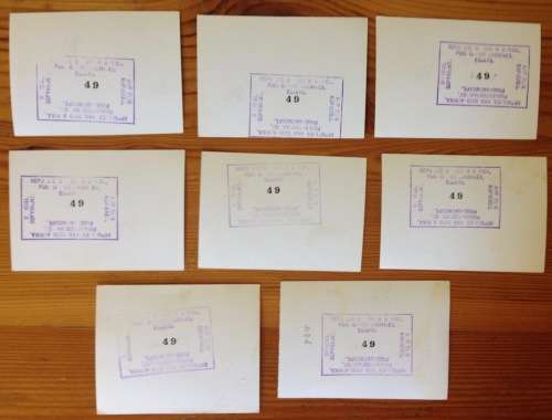 POST OFFICE ARCHIVES=8 x REPUBLIC of SOUTH AFRICA=OFFICIAL COPYRIGHT=ESSAYS=42b=43bc=46=47=55=56=114