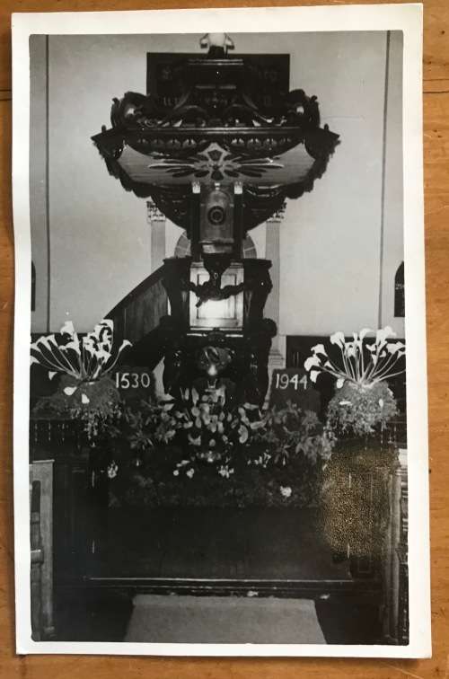 PHOTOGRAPH=UNION of SOUTH AFRICA=THE EVANGELICAL LUTHERAN CHURCH=STRAND ST.=CAPE TOWN=1944=AUGSBURG