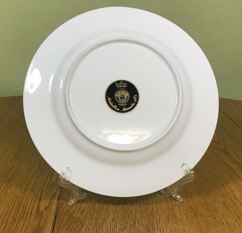 ROSENTHAL VERSACE=MEDAILLON MEANDRE D"OR=PLATE=STUDIO-LINIE=GERMANY=with RELIEF=please read notes...
