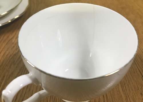 QUEEN ANNE=RIDGWAY POTTERIES=TRIO=TEA CUPS=SAUCERS=ROYAL MALVERN CAKE/SIDE PLATES=