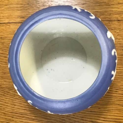 WEDGWOOD style BOWL BLUE and WHITE NO LID Please read notes.......