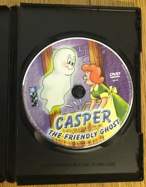 CASPER THE FRIENDLY GHOST - DVD - CARTOON ANIMATION MOVIE