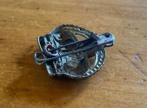 Warrant Officer Brass Crown Badge British Army Brass Crown Rank Badge UNITED KINGDOM GREAT BRITAIN.