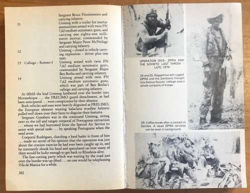 SELOUS SCOUTS=TOP SECRET WAR=Lt. Col. RON REID DALY=PETER STIFF=GALAGO=1983=RHODESIA=Read notes....