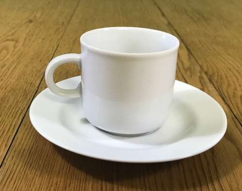 COFFEE DUO DEMITASSE DELFT BLAUW HANDPAINTED TER STEEGE BV HOLLAND EsPRESSO Cappuccino! WINDMILL.