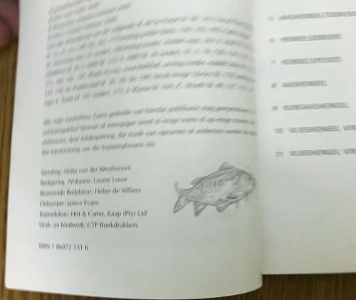 VARSWATER HENGEL IN SUID AFRIKA SEAN MILLS 2000 1st EDITION ANGLING FRESHWATER FISHING TIGER FISH