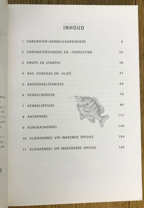 VARSWATER HENGEL IN SUID AFRIKA SEAN MILLS 2000 1st EDITION ANGLING FRESHWATER FISHING TIGER FISH