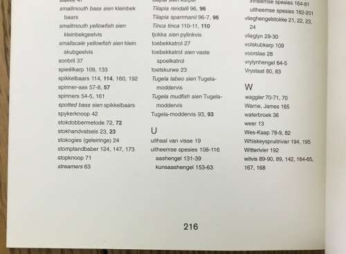 VARSWATER HENGEL IN SUID AFRIKA SEAN MILLS 2000 1st EDITION ANGLING FRESHWATER FISHING TIGER FISH