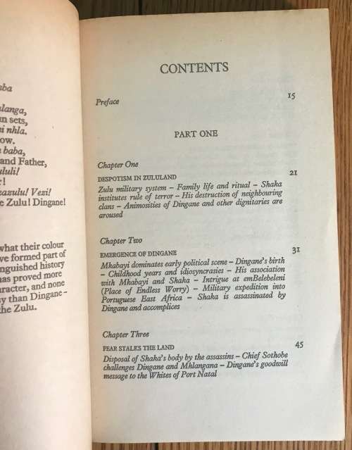 RULE OF FEAR PETER BECKER BLOODY STORY OF DINGANE, KING OF THE ZULU 1972 GRANADA PUBLISHING 2