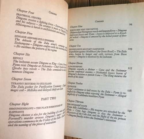 RULE OF FEAR PETER BECKER BLOODY STORY OF DINGANE, KING OF THE ZULU 1972 GRANADA PUBLISHING 2