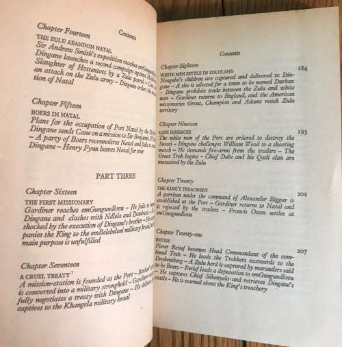 RULE OF FEAR PETER BECKER BLOODY STORY OF DINGANE, KING OF THE ZULU 1972 GRANADA PUBLISHING 2