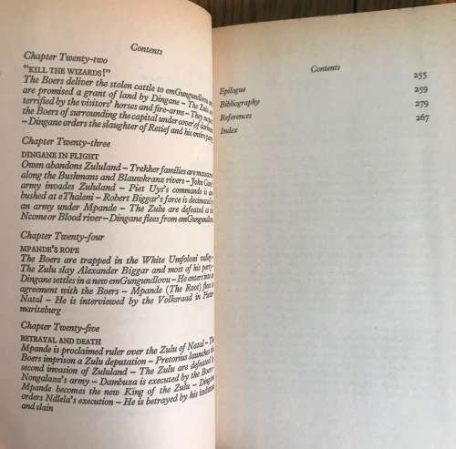 RULE OF FEAR PETER BECKER BLOODY STORY OF DINGANE, KING OF THE ZULU 1972 GRANADA PUBLISHING 2