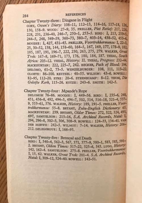 RULE OF FEAR PETER BECKER BLOODY STORY OF DINGANE, KING OF THE ZULU 1972 GRANADA PUBLISHING 2