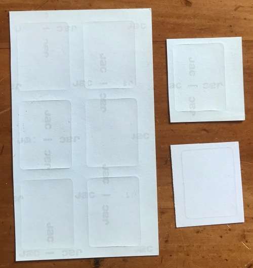 PHILEXFRANCE 1982 SELF ADHESIVE VIGNETTES x 8 International PHILATELIC EXHIBITION PARIS FRANCE