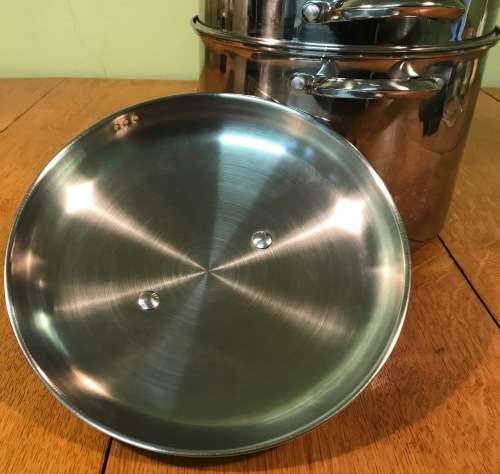 PASTA POT 18/8 STAINLESS STEEL @HOME - LARGE!!! Spaghetti Fettuccine Penne.....