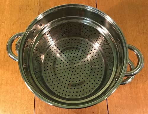 PASTA POT 18/8 STAINLESS STEEL @HOME - LARGE!!! Spaghetti Fettuccine Penne.....