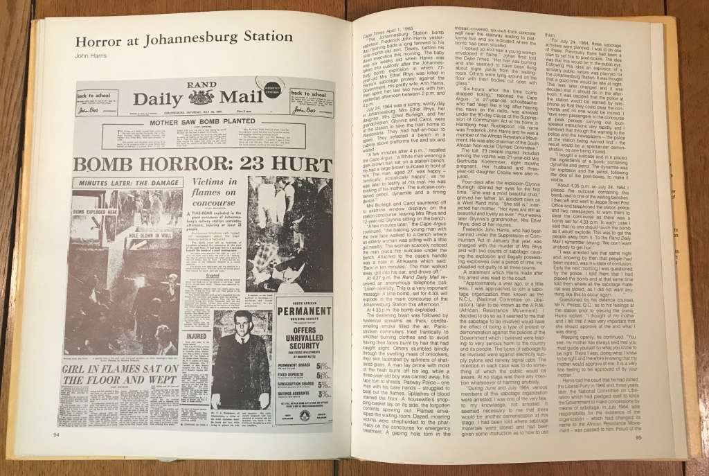 A Newspaper History of SOUTH AFRICA - VIC ALHADEFF - 1979 2nd Impression Verwoerd Transvaal