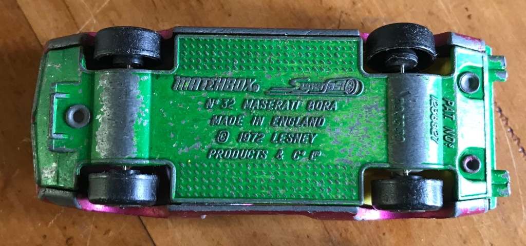 MATCHBOX / LESNEY DINKY CARS - USED - x 7 - Cars - Bus - Paris Dakar - London Taxi - Police