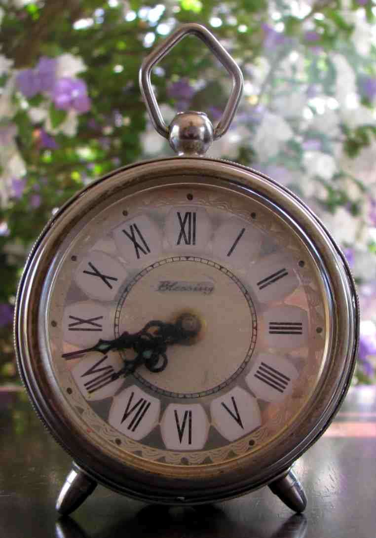 Blessing Alarm CLOCK = West Germany = Bedside / Desk = Read Notes!!!!!!!
