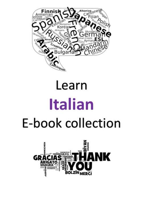*J* Learn Italian E-book collection - Ebook