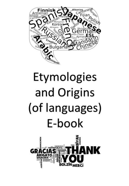 *J* Etymologies and Origins (of languages) - Ebook