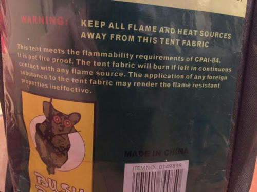 *J* Calypso 4 man dome tent (Bush baby)