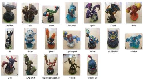 *J* Assorted Skylanders