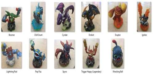 *J* Assorted Skylanders
