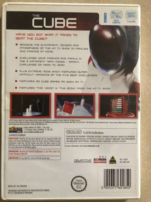*J* The Cube Wii game