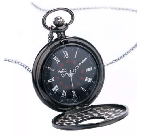 Vintage Style Pocket Watch With Chain (In Stock)