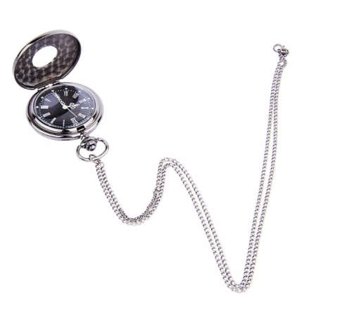 Vintage Style Pocket Watch With Chain (In Stock)
