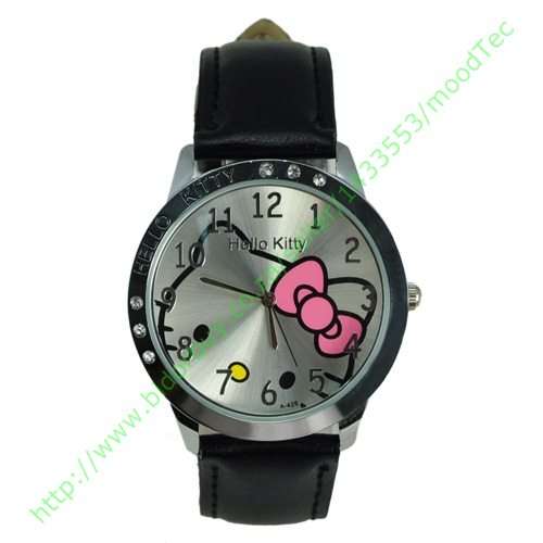 Hello Kitty Wrist Watch (Black) (In Stock)