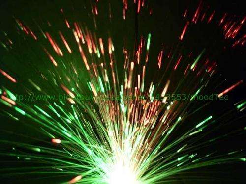 LED Fibre Optic Lamp (Green base) (In Stock)