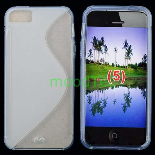 TPU Back Cover Case for iPhone 5 - Clear
