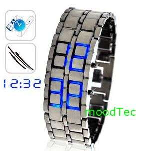Dark Samurai - Japanese Style Inspired Blue LED Watch