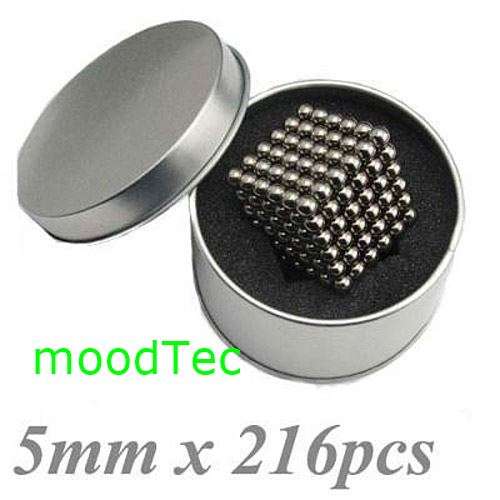 Neodymium magnets 5mm 216 Pieces